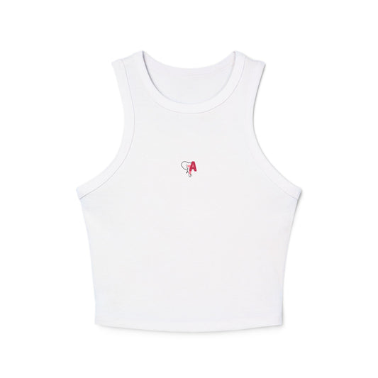 Women's Micro Rib Racer Tank Top 