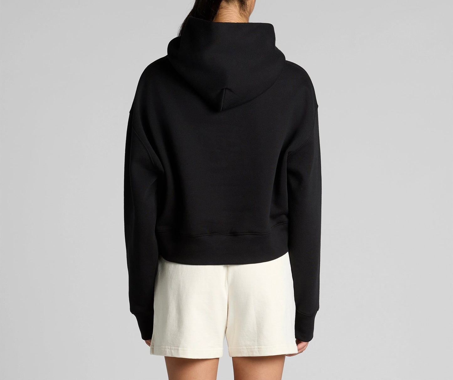 Damen Relax Crop Hood